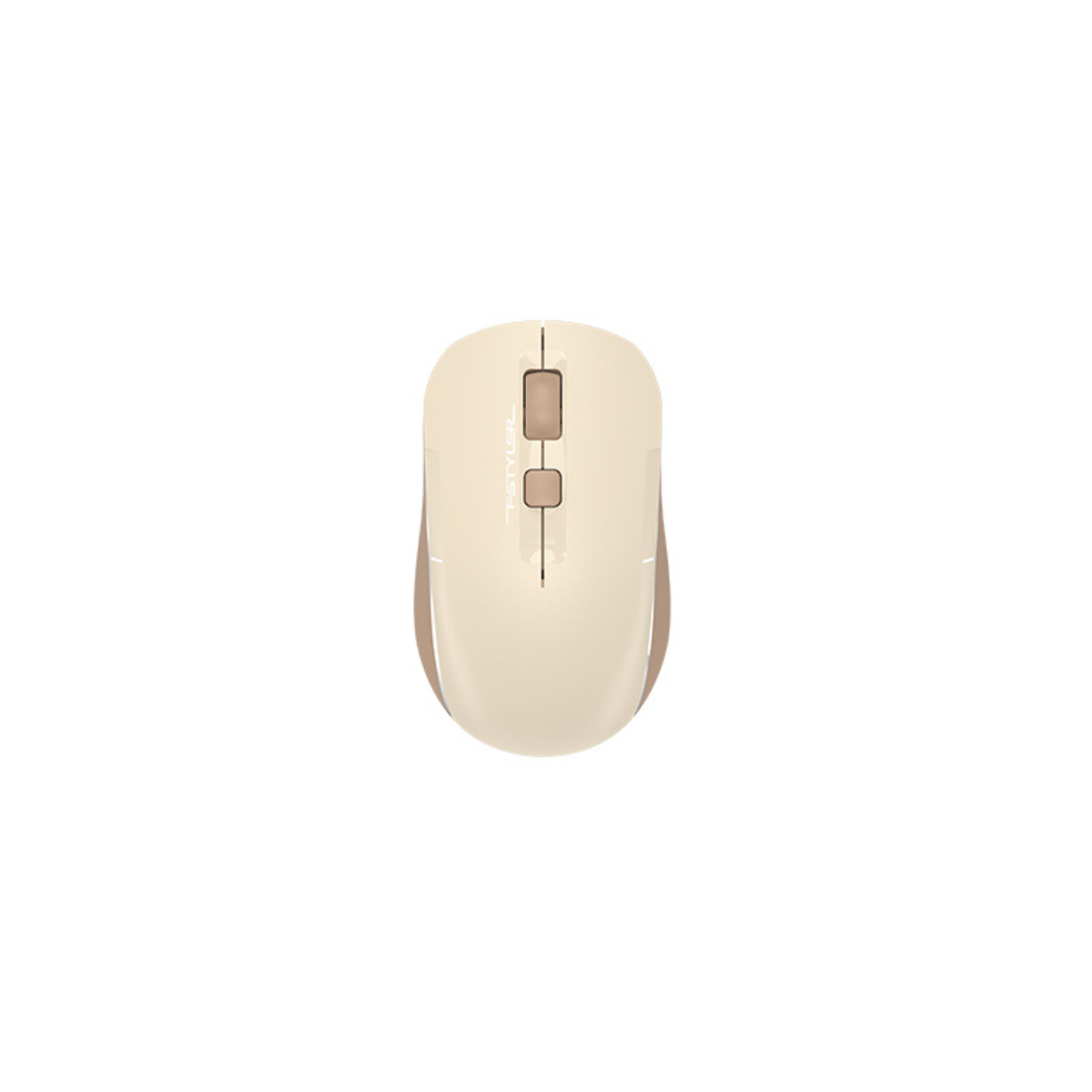 A4TECH FB26CS AIR FSTYLER BLUETOOTH & 2.4GHZ WIRELESS DUAL MODE MOUSE-Light brown
