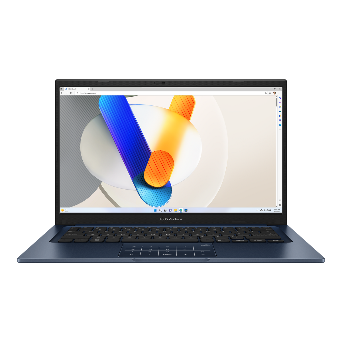 ASUS X1404VA-NK750WSM I7-1355U/8GB+8GB/512GB NVME/14/W11H/OFC24HS+365BASIC (BLU)