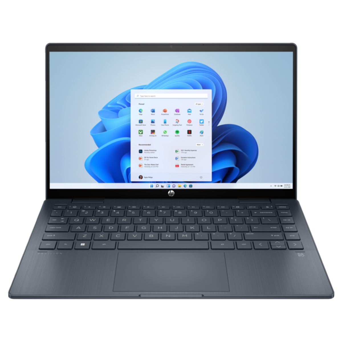 HP PAVILION X360 14-EK2085TU (B49VPPA) CORE 7-150U/16GB/1TB NVME/14/W11H/OFC21HS+365BASIC/TCH (BLU)