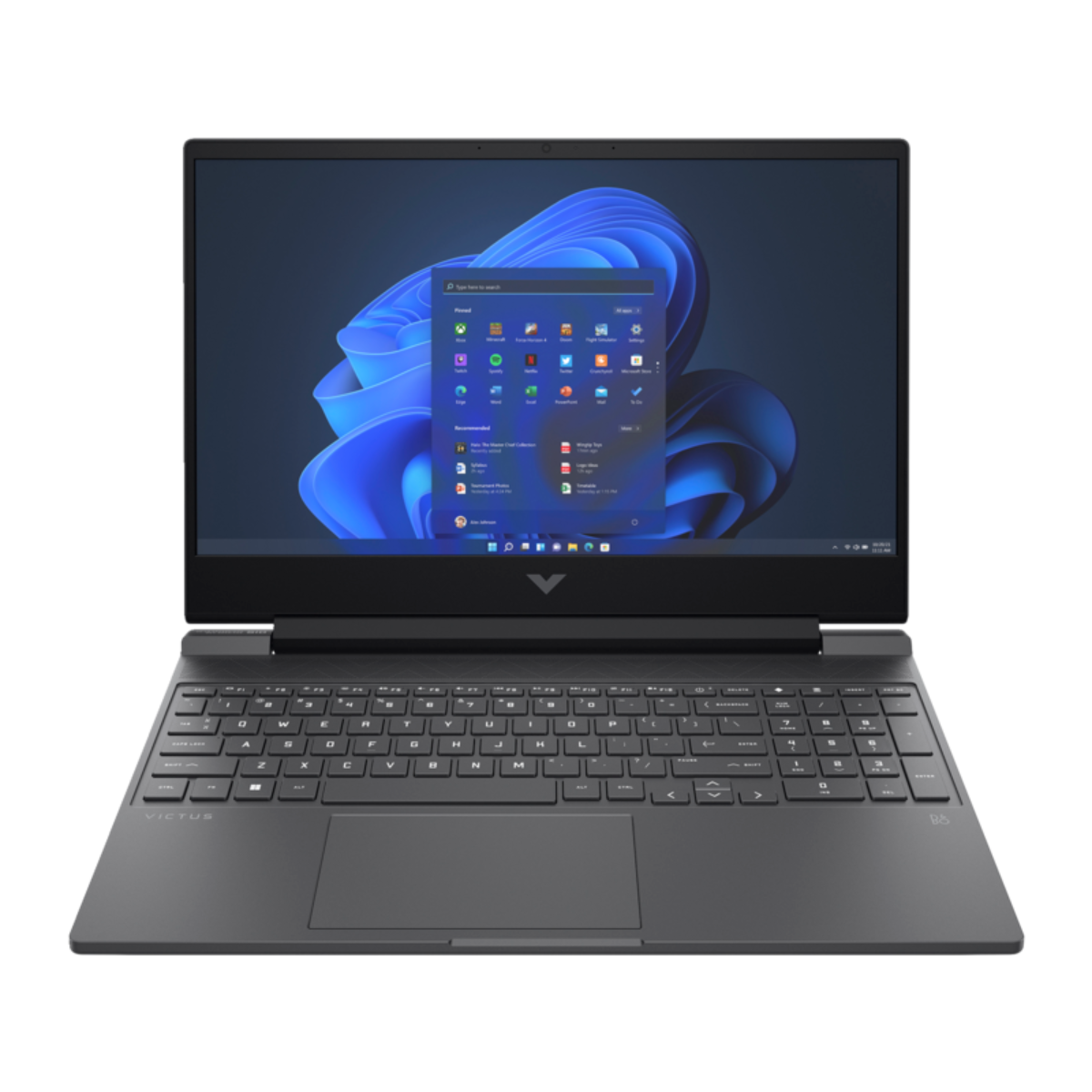 HP VICTUS 15-FA2728TX (B7WA9PA) I5-13420H/16GB/512GB NVME/3050 6GB/15.6 144HZ/W11H/OFC21HS (SLV)