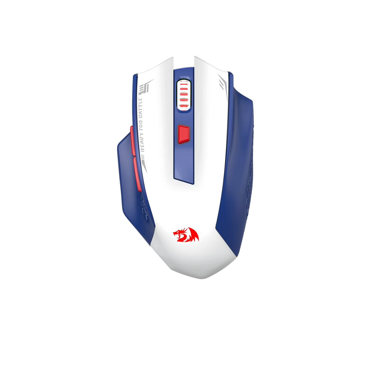 REDRAGON WOKI SUPERLIGHT WIRELESS GAMING MOUSE (WHITE/BLUE)