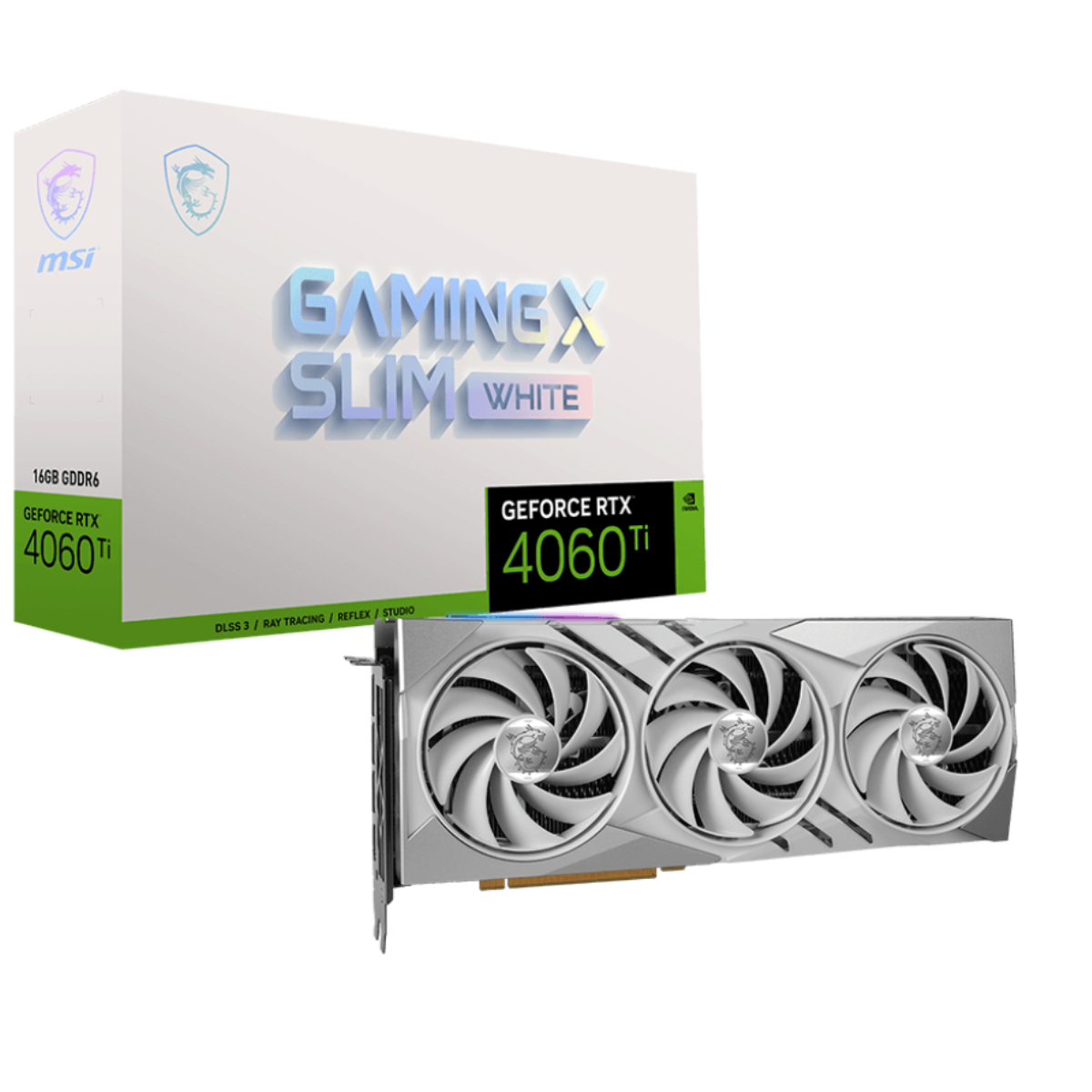 MSI RTX 4060TI 16G 128BIT GDDR6 GAMING X SLIM