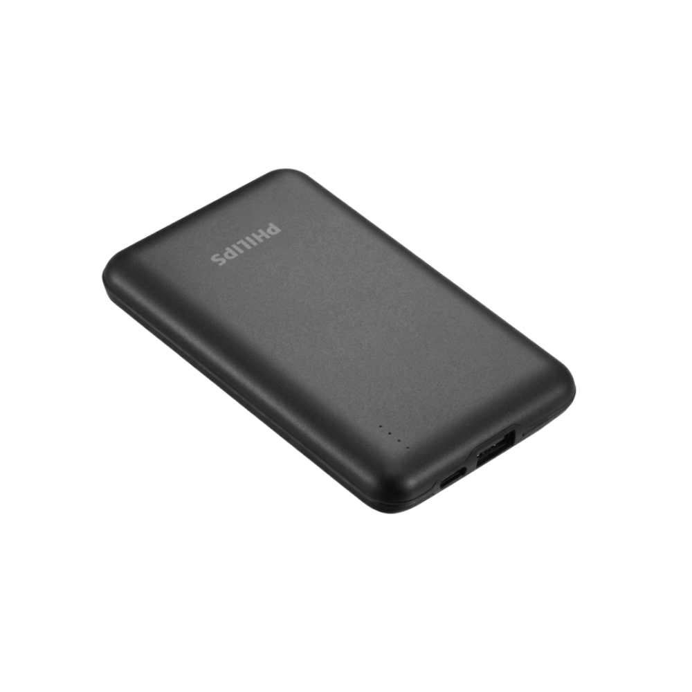 PHILIPS 10000MAH 22.5W (1XUSB-C, 1XUSB-A) POWERBANK BLACK