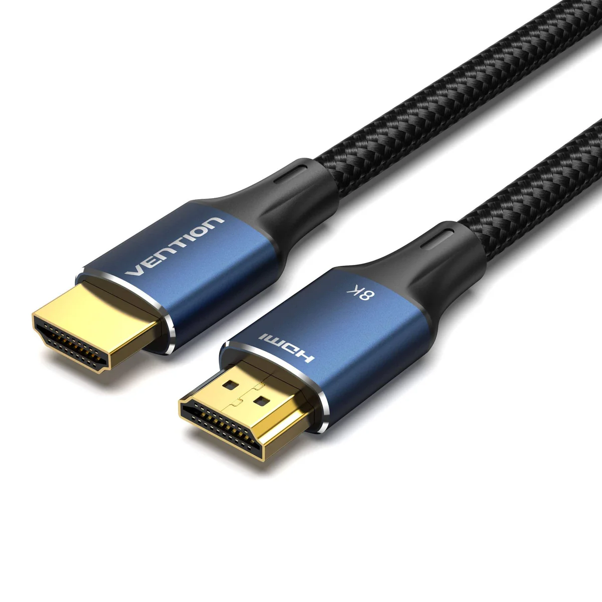 VENTION HDMI (M) TO HDMI (M) 8K CABLE ALUMINUM ALLOY (2M) BLUE