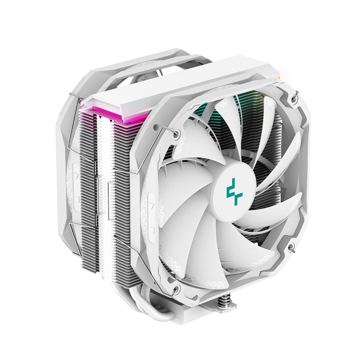 DEEPCOOL AS500 PLUS SINGLE-TOWER CPU COOLER (WHITE)