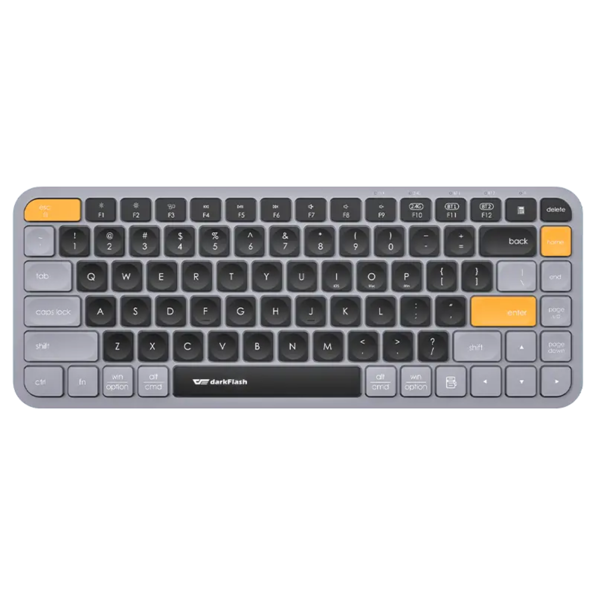 DARKFLASH V200 WIRELESS BLUETOOTH KEYBOARD-Brown