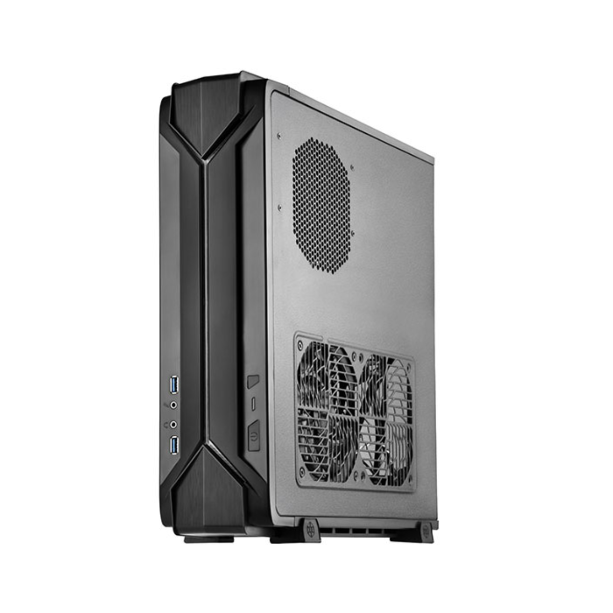 SILVERSTONE RVZ03B RAVEN Z BLACK ITX CASE, RGB LED-Black