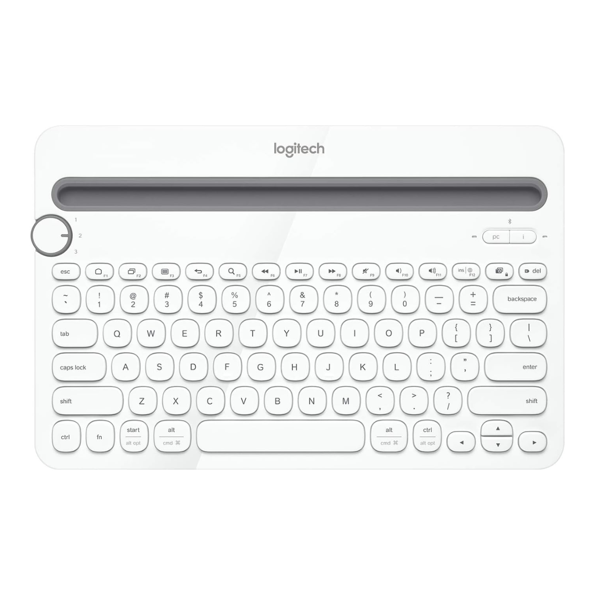 LOGITECH BLUETOOTH MULTI-DEVICE KEYBOARD K480 (BLACK)