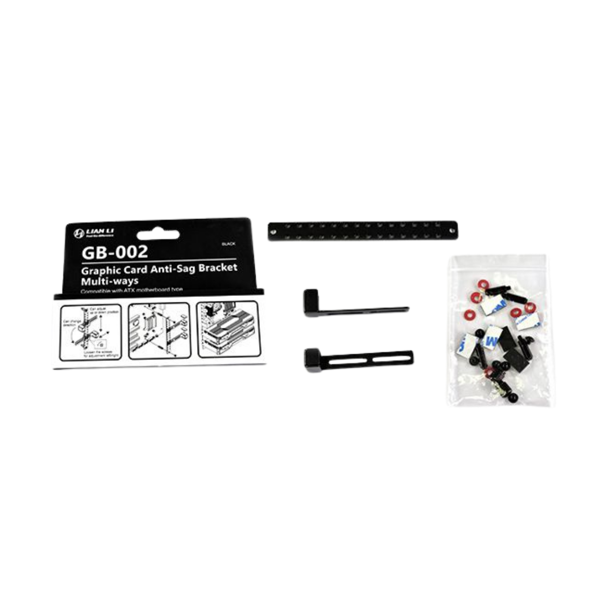 LIAN LI GB-002 GRAPHICS CARD ANTI-SAG BRACKET MULTI-WAYS