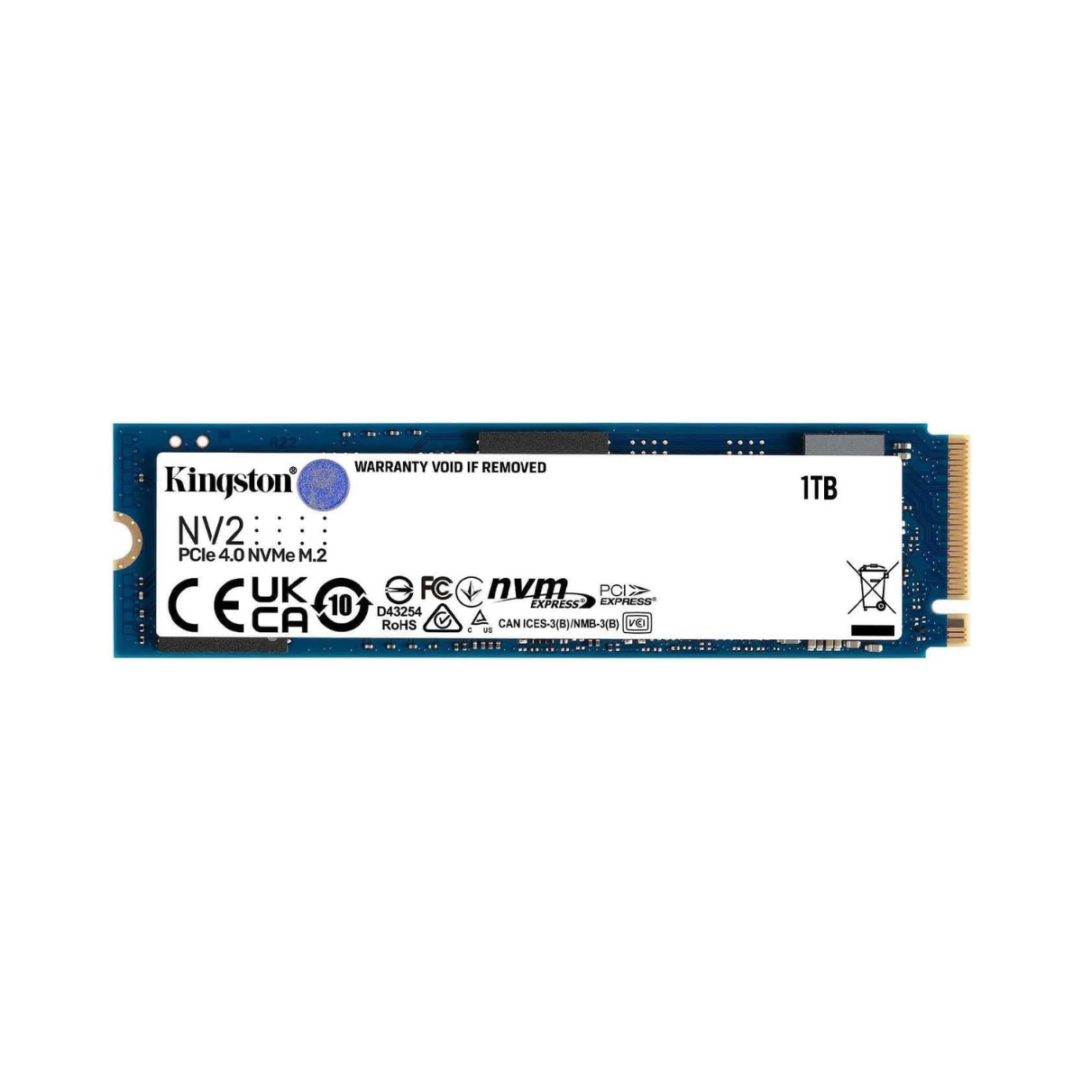 KINGSTON 1TB NV2 M.2 2280 NVME SSD (SNV2S/1000G)