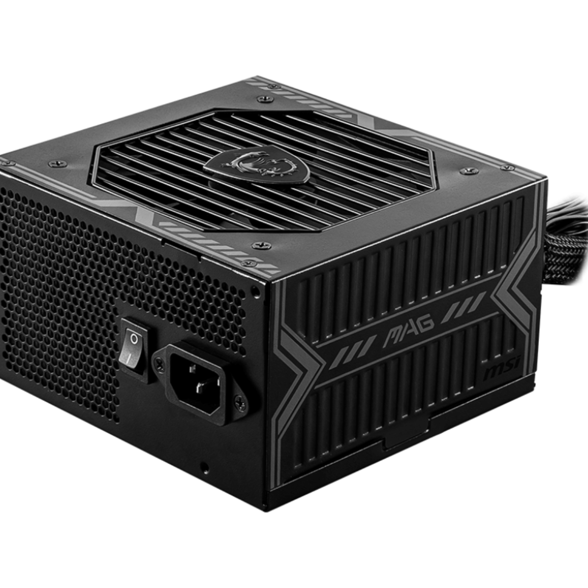 MSI MAG A750BN PCIE5 750W 1X120MM FAN, 5SATA, 6PIN PCIE, ACTIVE PFC, 80PLUS BRONZE