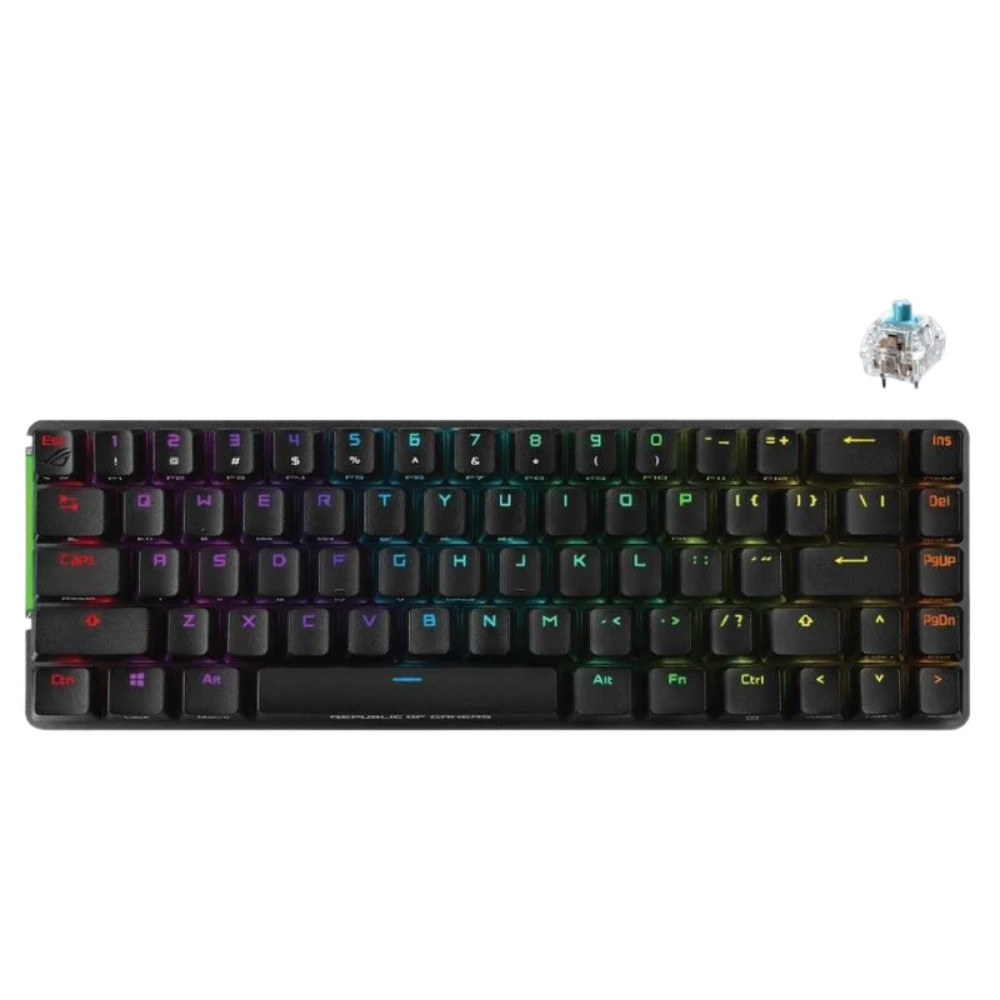 ASUS ROG FALCHION NX 65% COMPACT RGB MECHANICAL GAMING KEYBOARD