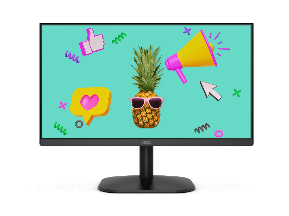 BUY 1 TAKE 1 AOC 22B2HN 21.5" WIDE BLACK FHD LED MONITOR (VGA, HDMI)