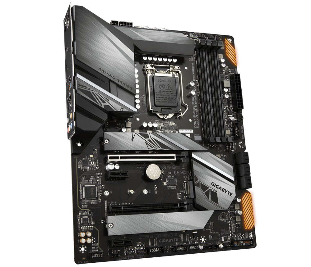 GIGABYTE Z590 GAMING X 4DDR4 3XM.2 MOTHERBOARD (DP)