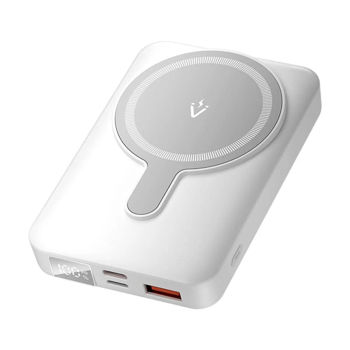VENTION 10000MAH MAGNETIC POWERBANK (1XUSB-C, 1XUSB-A, 1XLIGHTNING) BLACK
