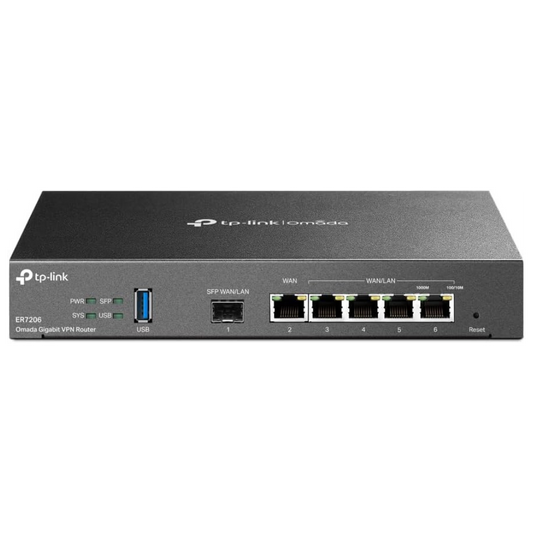 TPLINK ER7206 SAFESTREAM GIGABIT MULTI-WAN VPN ROUTER