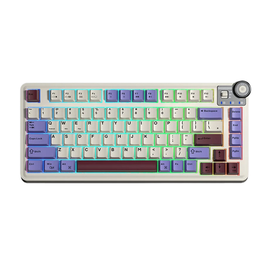 AULA AU75 3-in-1 HOT-SWAPPABLE RGB MECHANICAL WIRELESS KEYBOARD