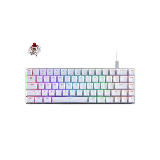 ASUS ROG FALCHION RX LOW PROFILE 65% COMPACT RGB MECHANICAL GAMING KEYBOARD