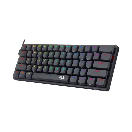 REDRAGON ELISE PRO RGB TRI-MODE 60-KEY MECHANICAL GAMING KEYBOARD (RED SWTCH/SWAPPBL)