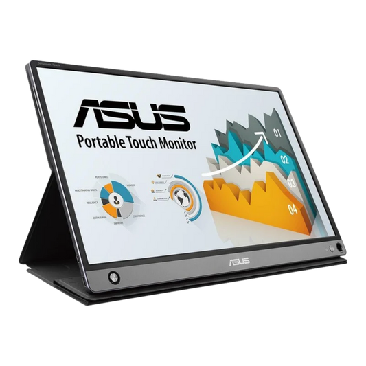 ASUS ZENSCREEN TOUCH MB16AMT PORTABLE 15.6 FHD IPS MONITOR (TYPE-C, MICRO-HDMI)
