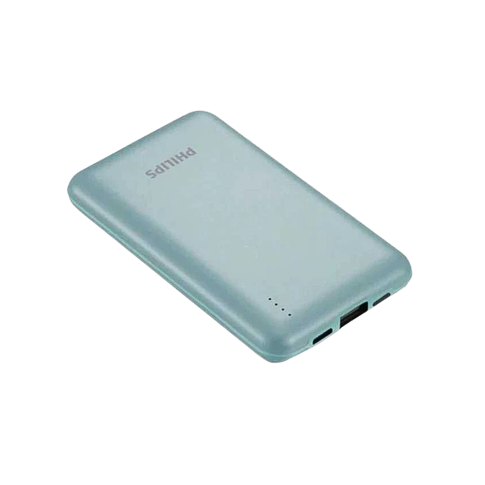 PHILIPS 10000MAH 22.5W (1XUSB-C, 1XUSB-A) POWERBANK BLUE