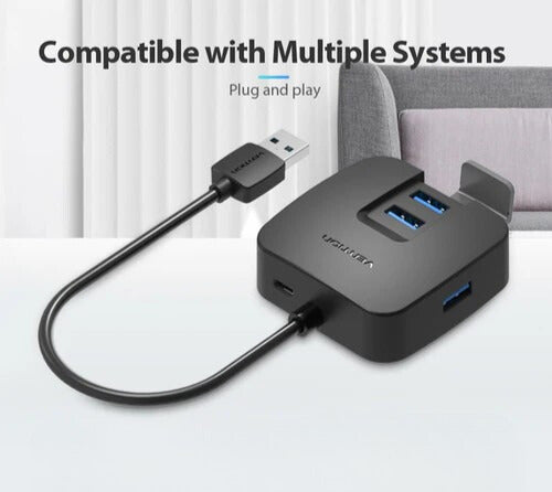 VENTION 4PORTS USB-A 3.0 HUB (0.15M)