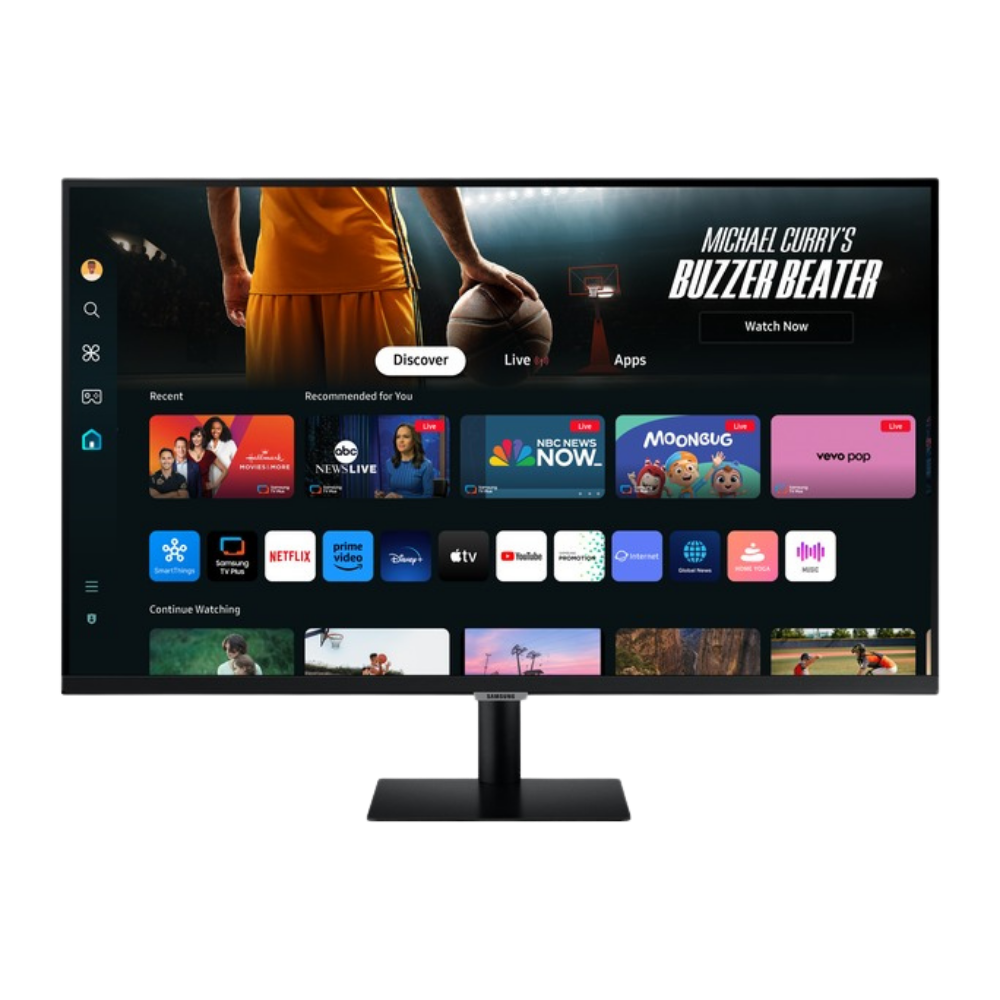 SAMSUNG M7 LS32DM700UEXXP 32" 4K UHD LED SMART MONITOR W/ SPKR WLMNT (2XHDMI, TYPE-C)