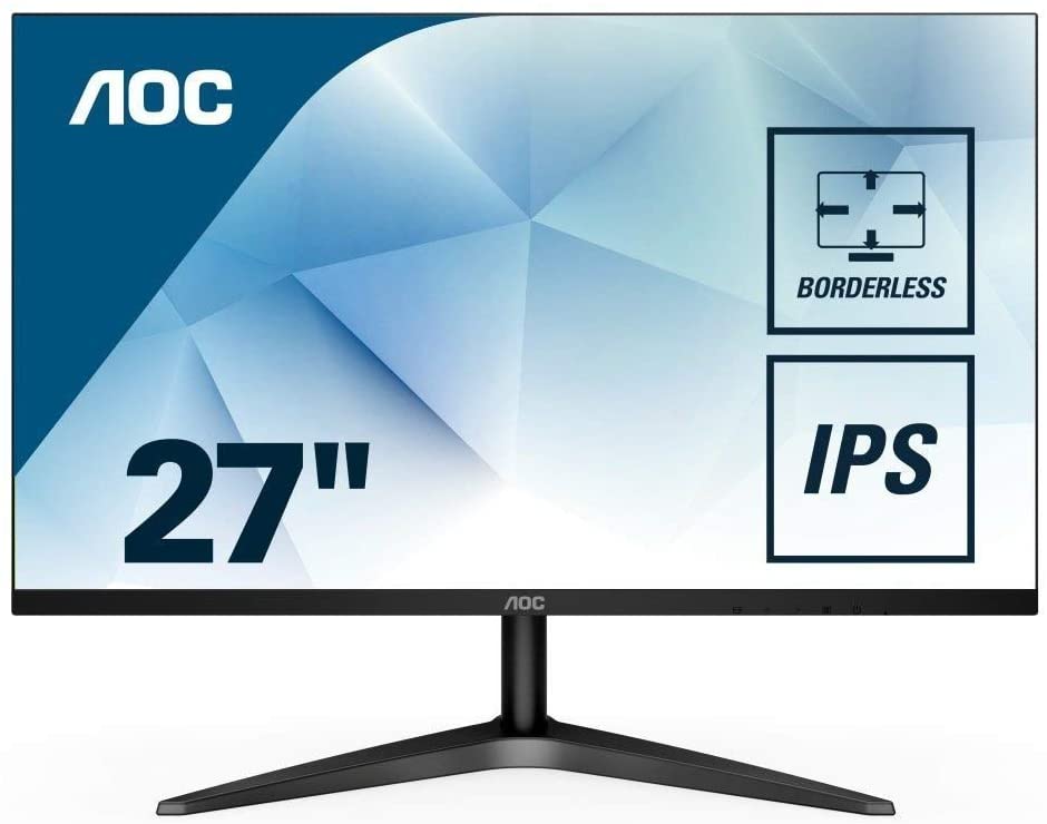 AOC 27B1H 27" ULTRA SLIM FHD IPS LED MONITOR (VGA, HDMI)