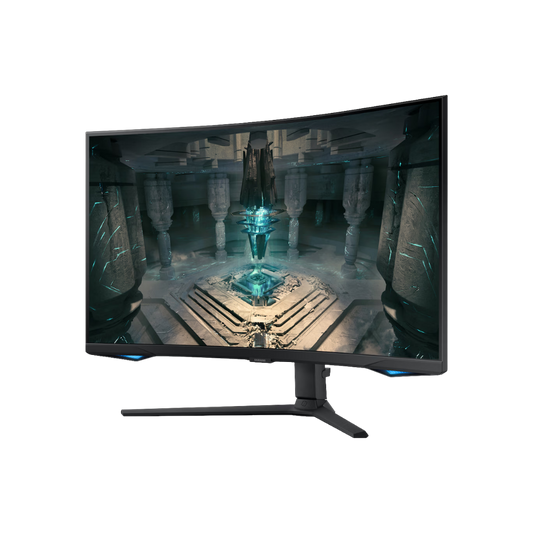 SAMSUNG ODYSSEY G6 LS32BG652EEXXP 32" QHD CURVE GAMING MONITOR 240HZ 1MS W/ SPKR WLMNT HAS (2XHDMI, DP)