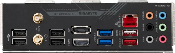 GIGABYTE B660 GAMING X AX 4DDR4 3XM.2 MOTHERBOARD (HDMI, DP) WIFI+BT