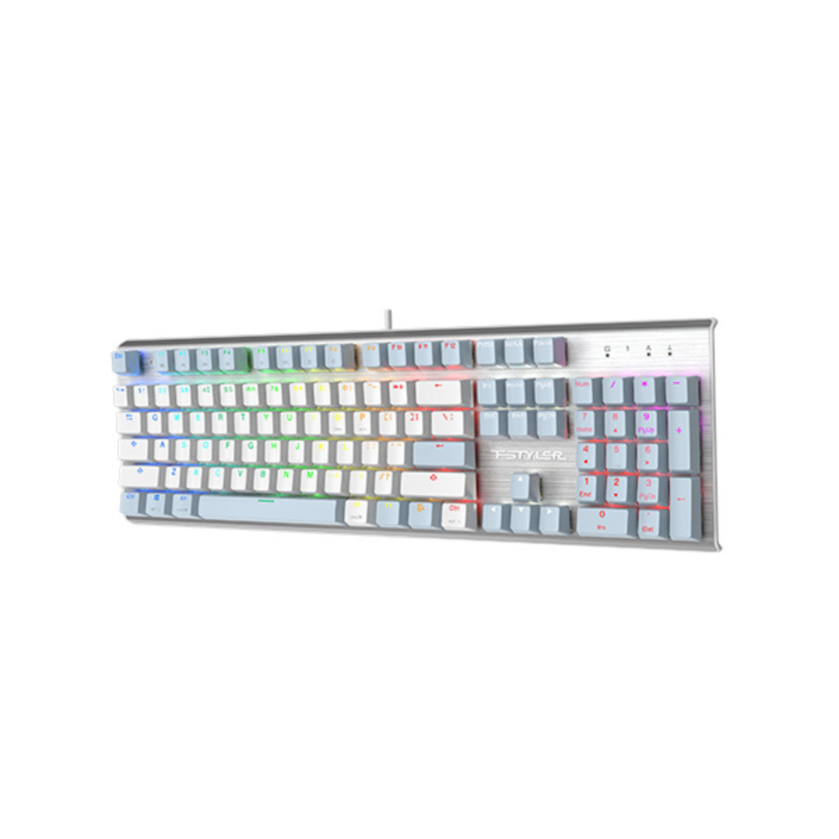 A4TECH FS100 FSTYLER HOT-SWAPPABLE MECHANICAL GAMING KEYBOARD