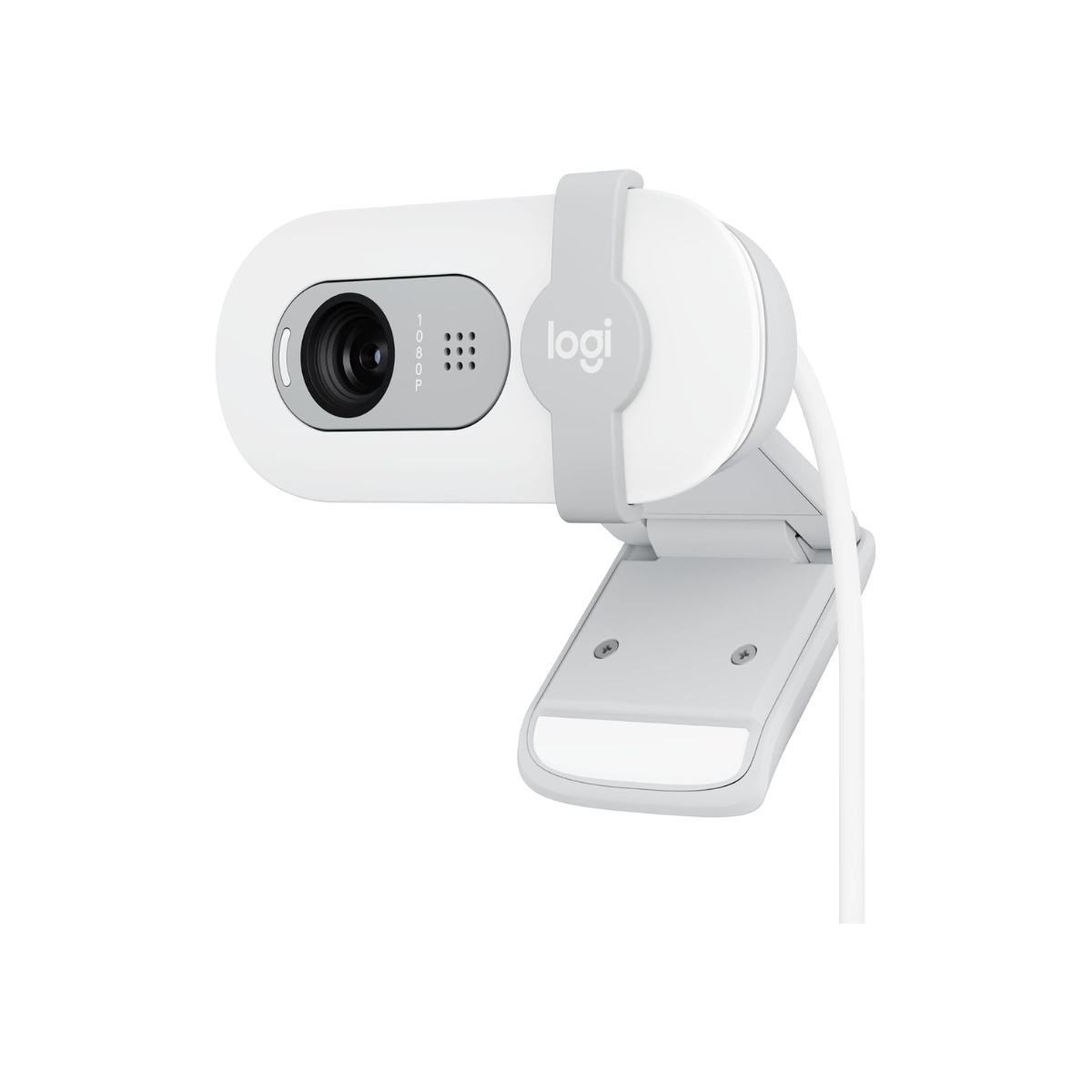 LOGITECH BRIO 100 FHD WEBCAM-Off-white
