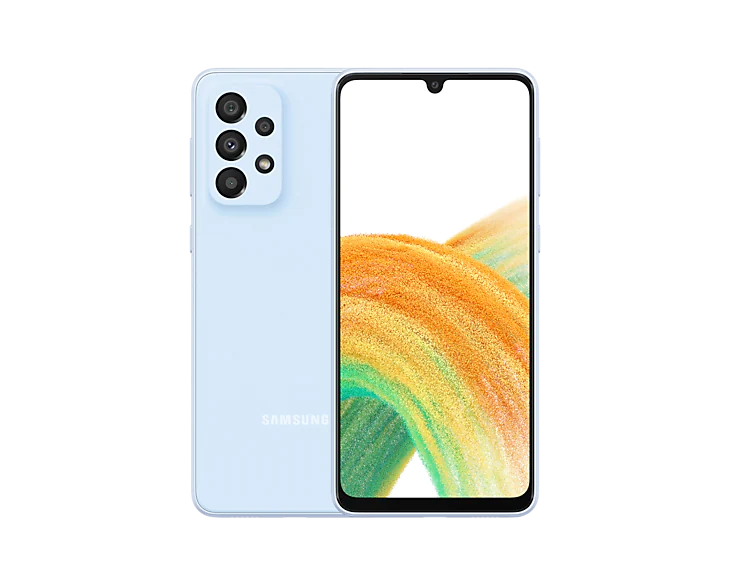 SAMSUNG A336E GALAXY A33 5G 8GB/128GB MOBILE PHONE (PEACH)