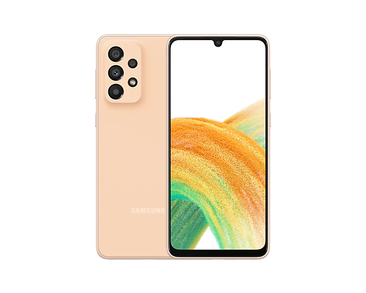 SAMSUNG A336E GALAXY A33 5G 8GB/128GB MOBILE PHONE PEACH | BLACK | BLUE