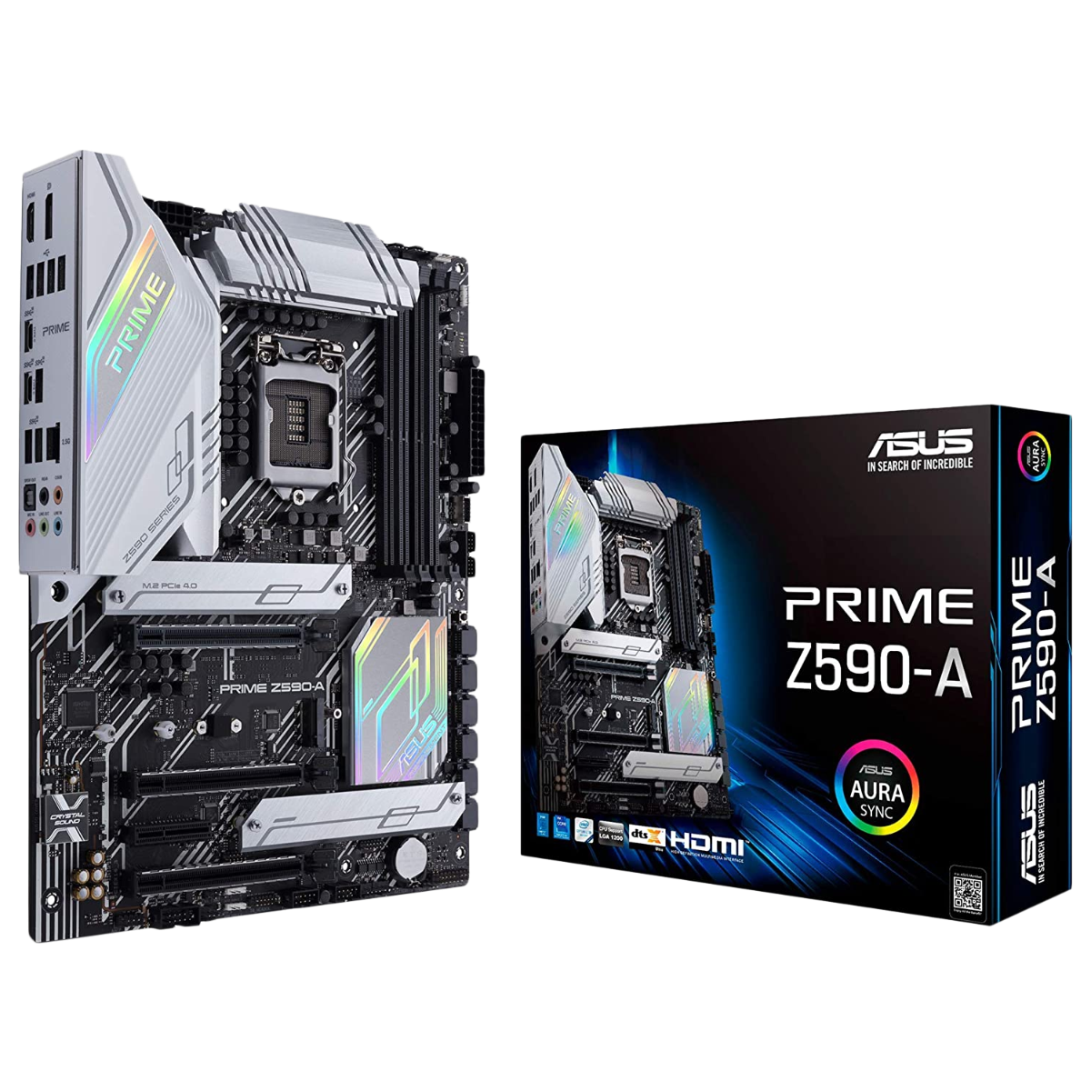 ASUS PRIME Z590-A 4DDR4 3XM.2 MOTHERBOARD (HDMI, DP) - PC Quickbuys