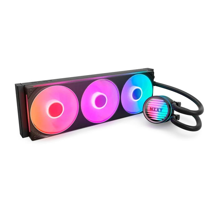 NZXT KRAKEN 360 AIO LIQUID COOLER W/ LCD DISPLAY (BLACK)