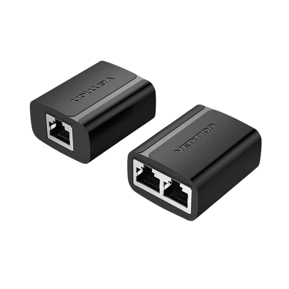 VENTION RJ45 1X2 PORTS SPLITTER ADAPTER BLACK