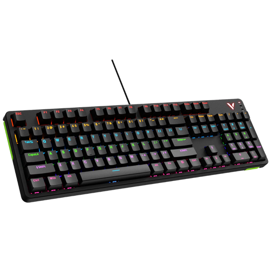 RAPOO V500 PRO BACKLIT MECHANICAL GAMING KEYBOARD (BLACK)