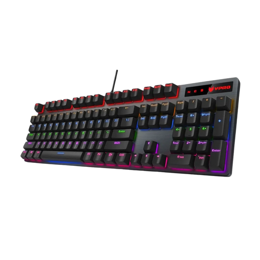 RAPOO GK500 BACKLIT MECHANICAL GAMING KEYBOARD (BLACK)