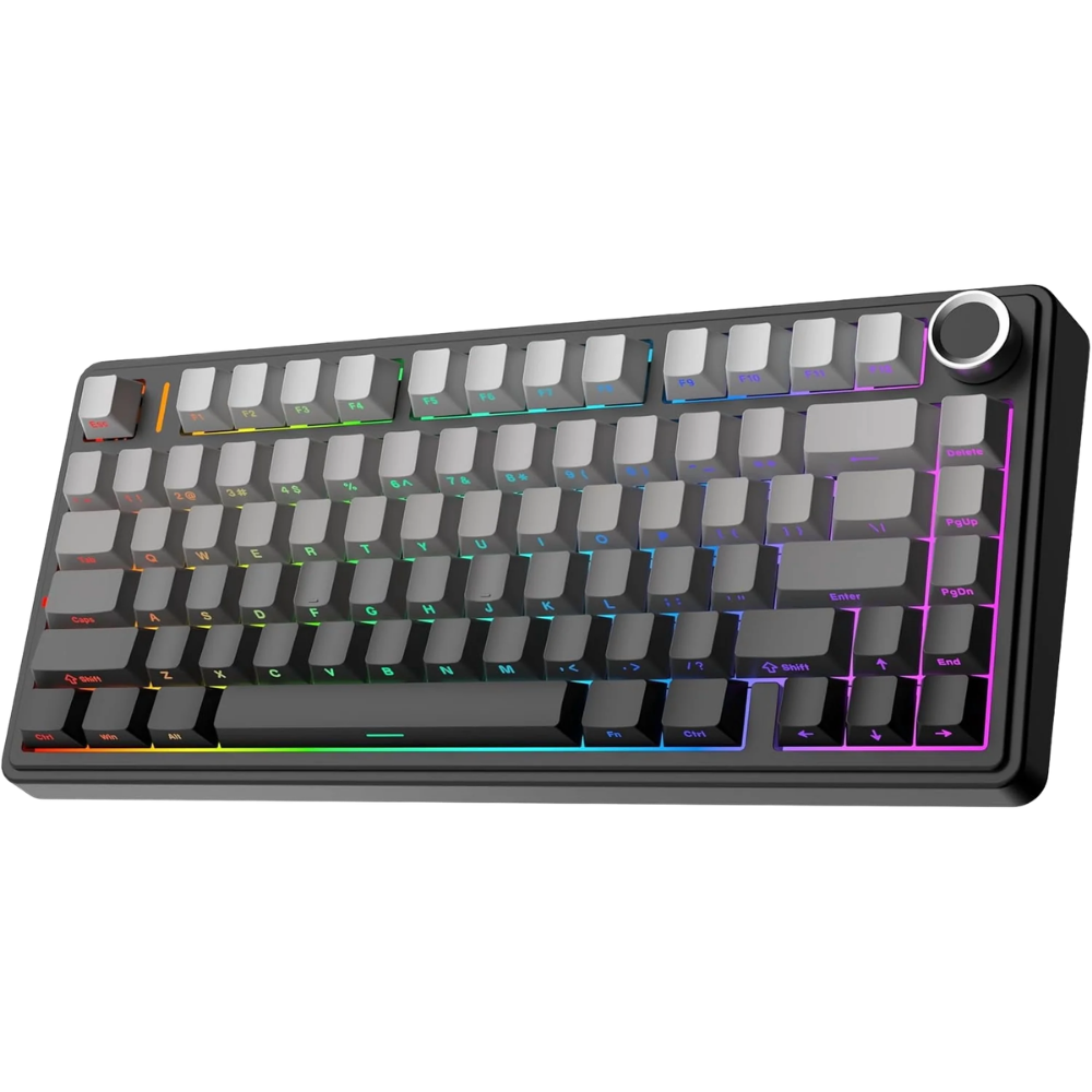 AULA F75 PRO 75-KEY GASKET TRI-MODE MECHANICAL KEYBOARD