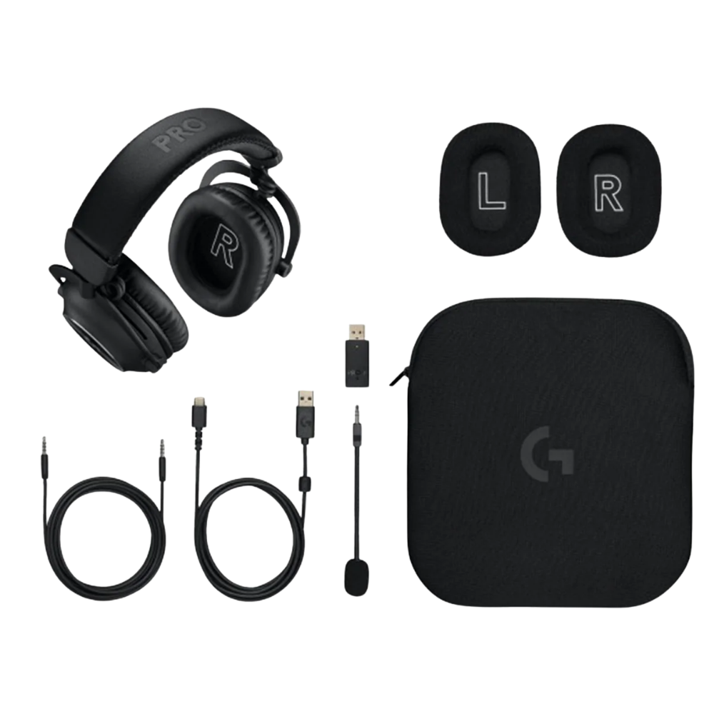 LOGITECH PRO X 2 LIGHTSPEED WIRELESS GAMING HEADSET (BLACK)