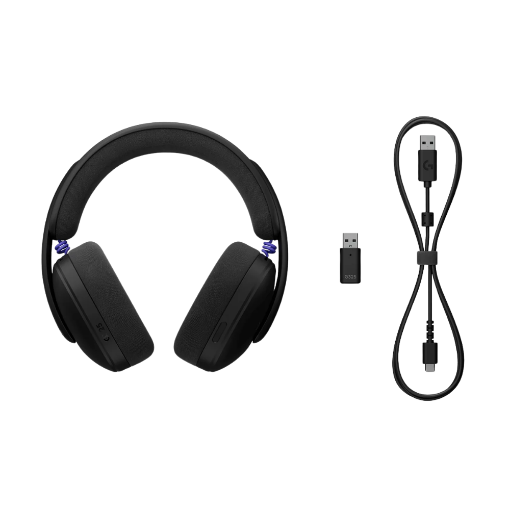 LOGITECH G325 LIGHTSPEED WIRELESS GAMING HEADSET (BLACK)