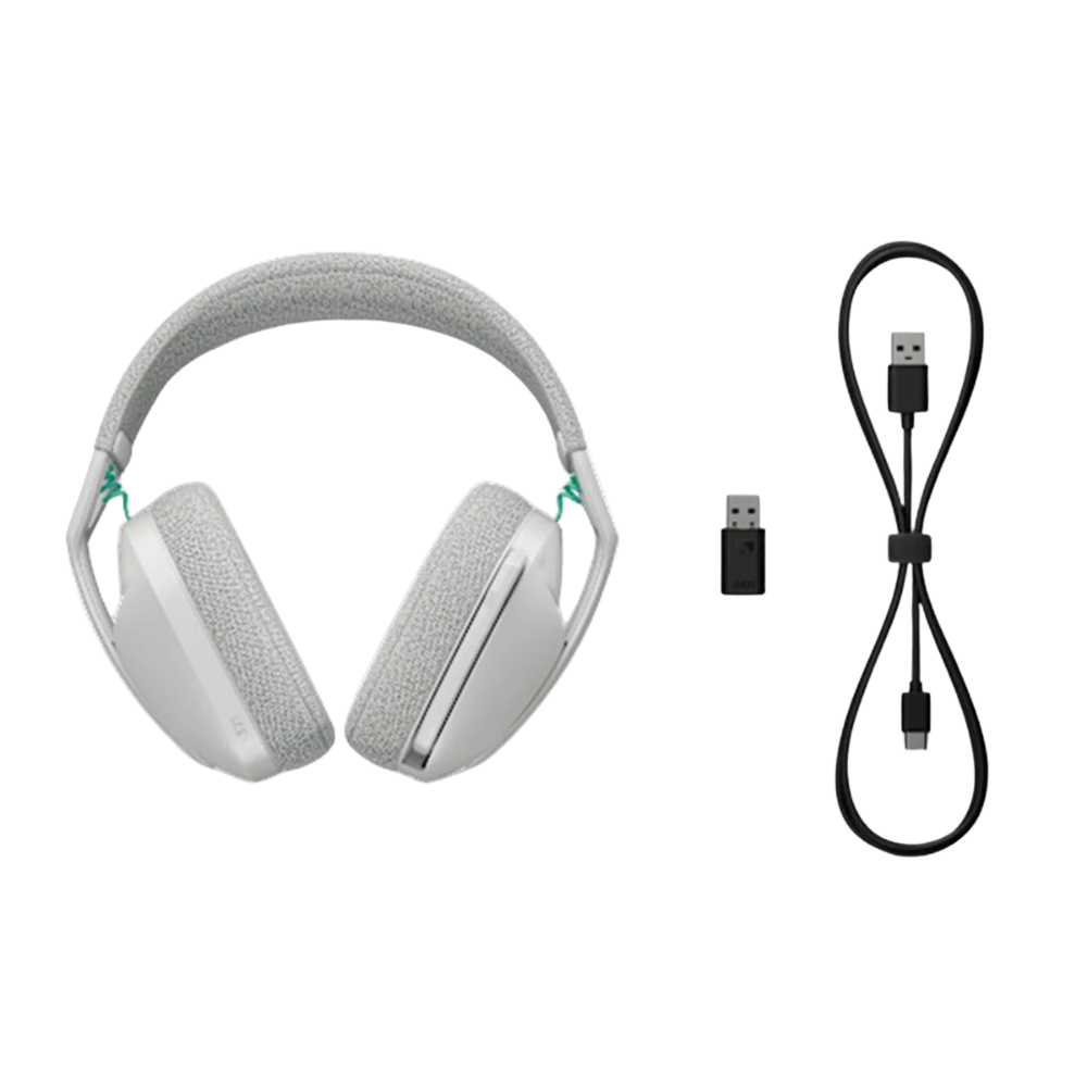 LOGITECH G321 LIGHTSPEED WIRELESS GAMING HEADSET (WHITE)