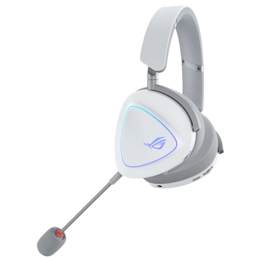 ASUS ROG DELTA II TRI-MODE WIRELESS GAMING HEADSET (WHITE)