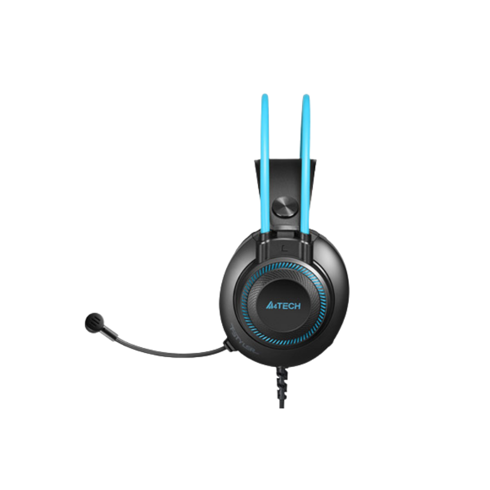 A4TECH FSTYLER FH200I HEADSET W/ DUAL JACK ADAPTER (BLUE)
