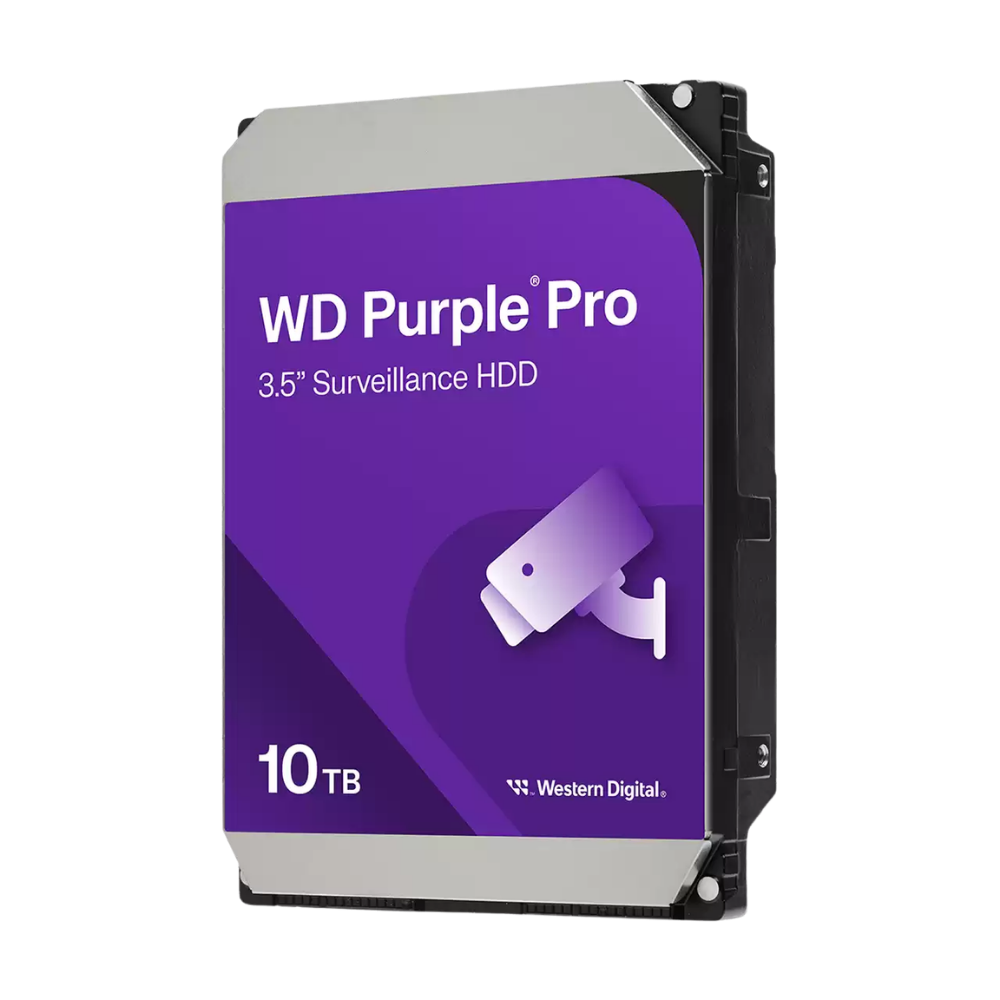 WESTERN DIGITAL 10TB PURPLE PRO (WD102PURP) 7200RPM 512MB SATA 6GB/S 3.5"