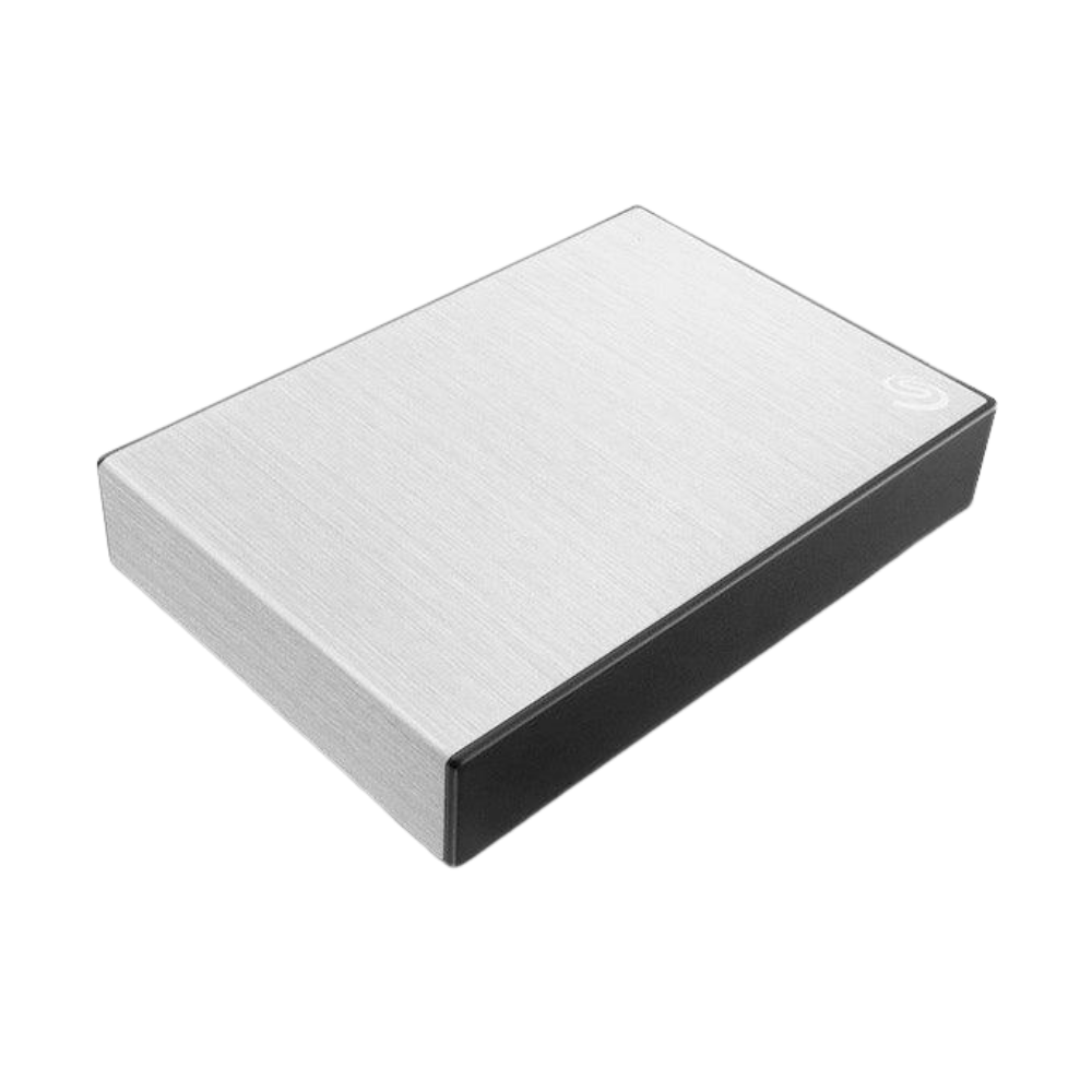 SEAGATE 5TB ONE TOUCH WITH PASSWORD PORTABLE HDD USB 3.0 (STKZ5000401) SILVER