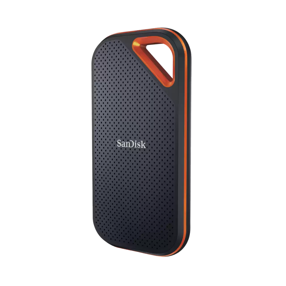 SANDISK 1TB EXTREME PRO PORTABLE SSD V2 USB 3.2 TYPE-C 2000MB/S (SSDE81-1T00-G25) BLACK