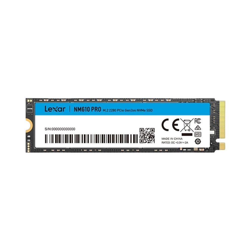 LEXAR NM610 PRO GEN3 500GB M.2 2280 NVME SSD