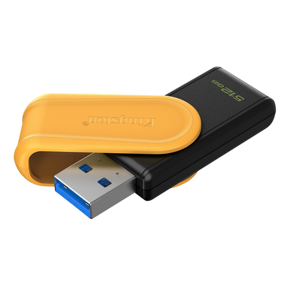 KINGSTON DATA TRAVELLER EXODIA S 512GB USB3.2 FLASH DRIVE (YELLOW)